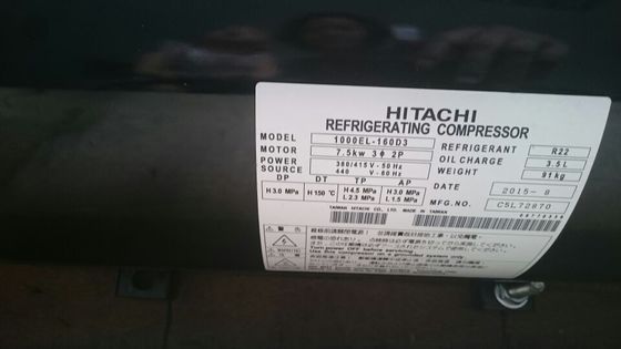 Hitchi kompresor bergulir horizontal baru hitam FL1000EL-180C3