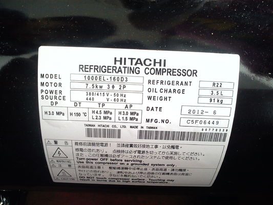 Hitachi baru asli pendingin horisontal scroll coAir conditioner Hitachi kompresor horisontal scroll 1000el-160d3