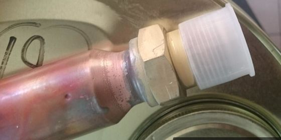 Bagian ganti kompresor sekrup Hitachi Filter pendingin