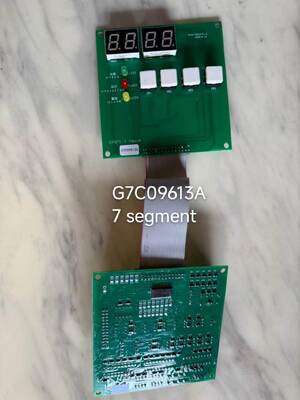 Hitachi screw type chiller fittings 7segment code board G7C09613A